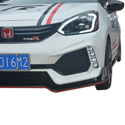 Lichaam Kit Car Front Bumper Lip voor 2018 Honda Fit
