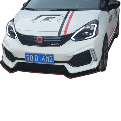 de Spoilerdekking 3Pcs van Honda Fit JAZZ Matte Front Bumper Lip Body Kit van 2019 van 2018