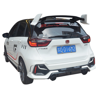 de Spoilerdekking 3Pcs van Honda Fit JAZZ Matte Front Bumper Lip Body Kit van 2019 van 2018