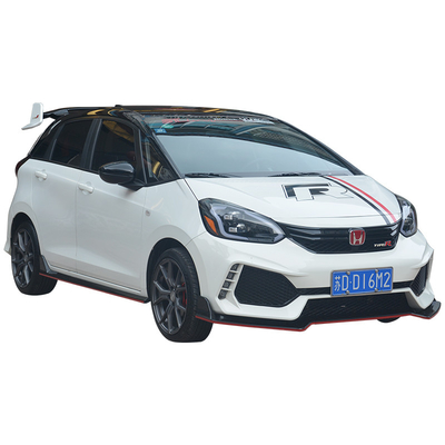 2018-2021 Honda Fit-de Uitrusting 3Pcs van Front Bumper Lips Guard Body van de Koolstofvezel