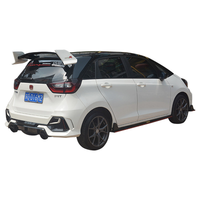2018-2021 Honda Fit-de Uitrusting 3Pcs van Front Bumper Lips Guard Body van de Koolstofvezel